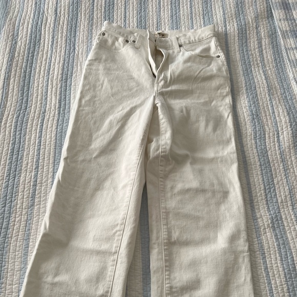 Perfect Vintage Wide Leg Jeans in Tile White - Picture 5 of 6